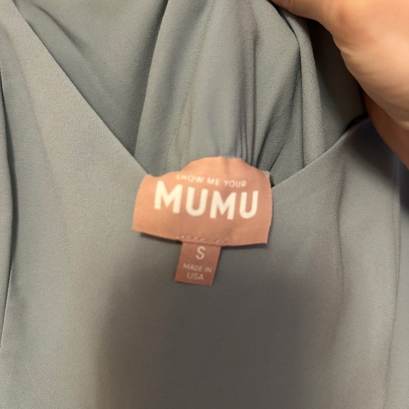 Show Me Your MuMu Gray Maxi Dress - Picture 3 of 5